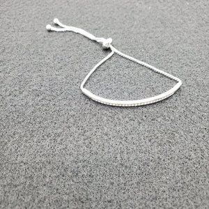 NWOT Cubic Zirconia Geometric Dainty adjustable bracelet